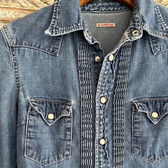 RARE KAPITAL Denim Shirt - Picture 2 of 8